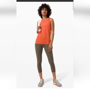 PACE RIVAL HIGH RISE CROP 22" SIZE 2 DARK OLIVE